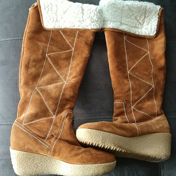 Michael Kors suede boots - Picture 1 of 1